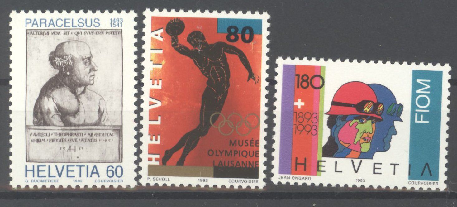 Tutti i francobolli: 1993, Sonderpostmarken I ** – Nuovo (secondo la descrizione) da Willisau venduto da Vollstempel