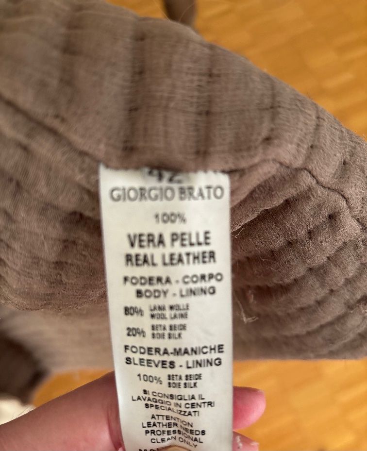 Giacche: Lederjacke in Etoup-Farbe – Usato da Zurich venduto da MX1000 4