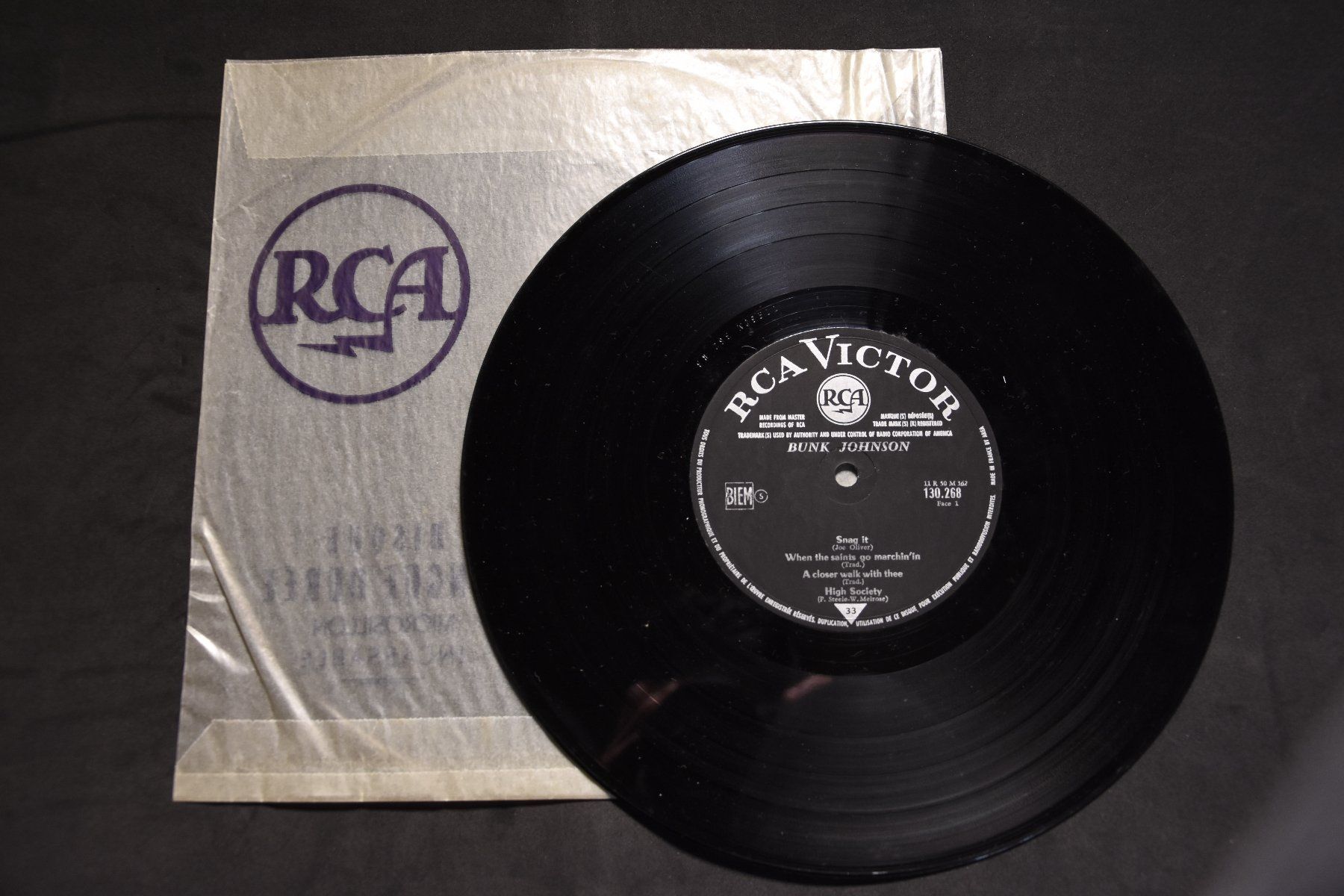 Dischi in vinile: Bunk Johnson - Bunk Johnson – Usato da Belmont-sur-Yverdon venduto da ag97 2
