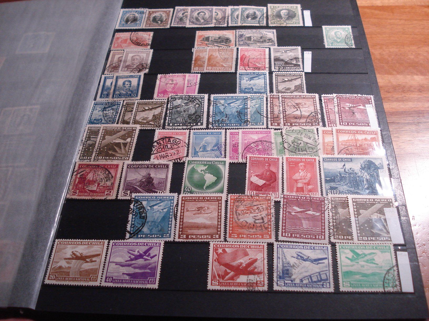 Tous les timbres: Lot alte Marken Chile – D'occasion à Niederwil AG par morostahu 2