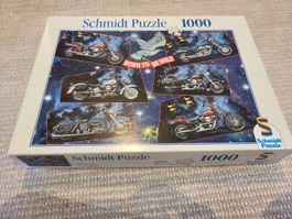Schmidt Puzzle 1000 Teile Motorräder "Born to be Wild"