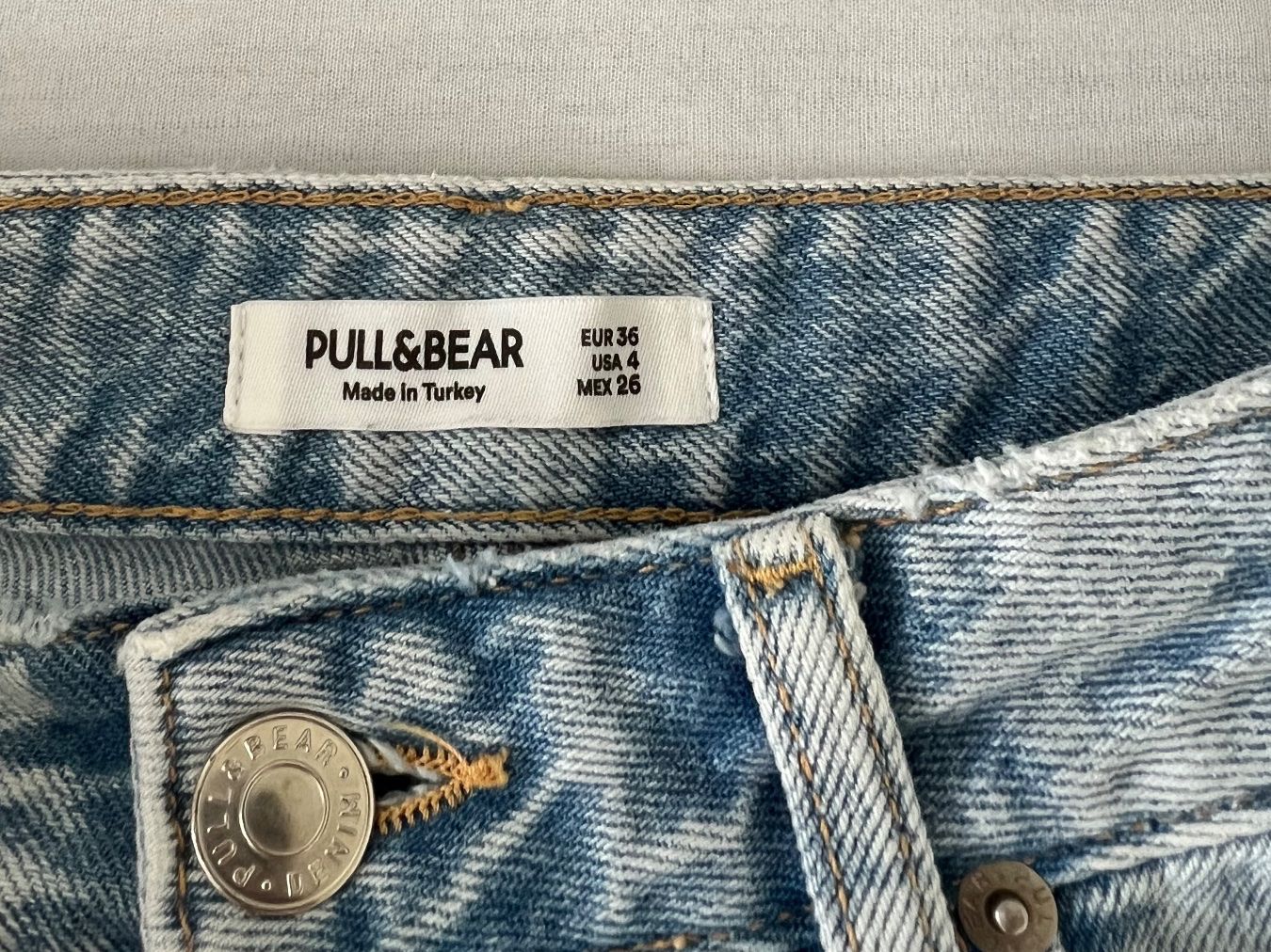 Pull&Bear Jeans: Pull&Bear Jeansshorts 36 / S kurze shorts midwaist – Usato da Stäfa venduto da Schatztruhe05 3