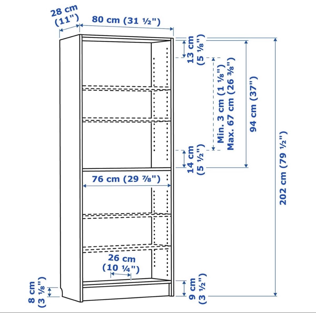 Regale: Ikea Billy bookshelf – Gebraucht aus Zürich von Michelleanca 3