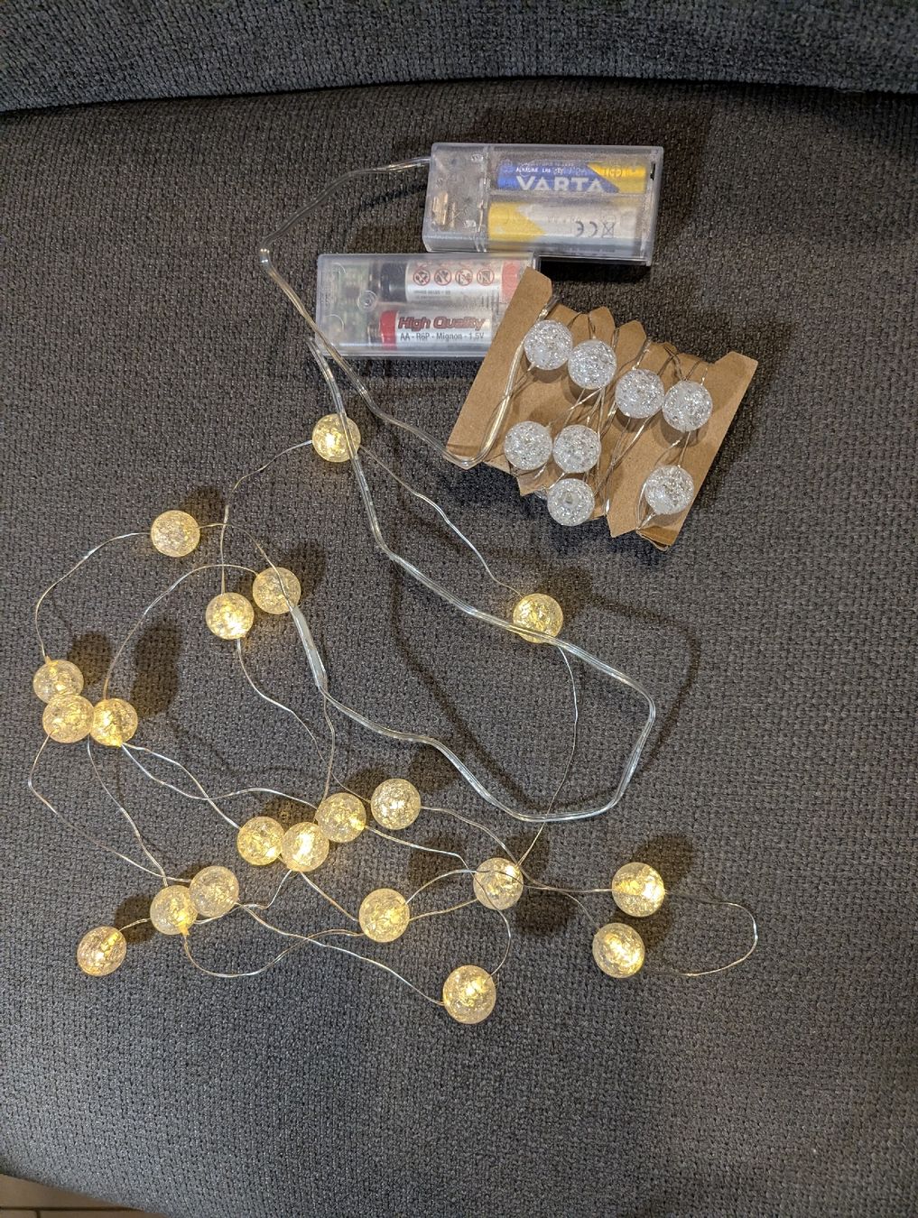 Lichterketten & Leisten: Lichterkessen 2x – Neu und originalverpackt aus Bettlach von Costmiri