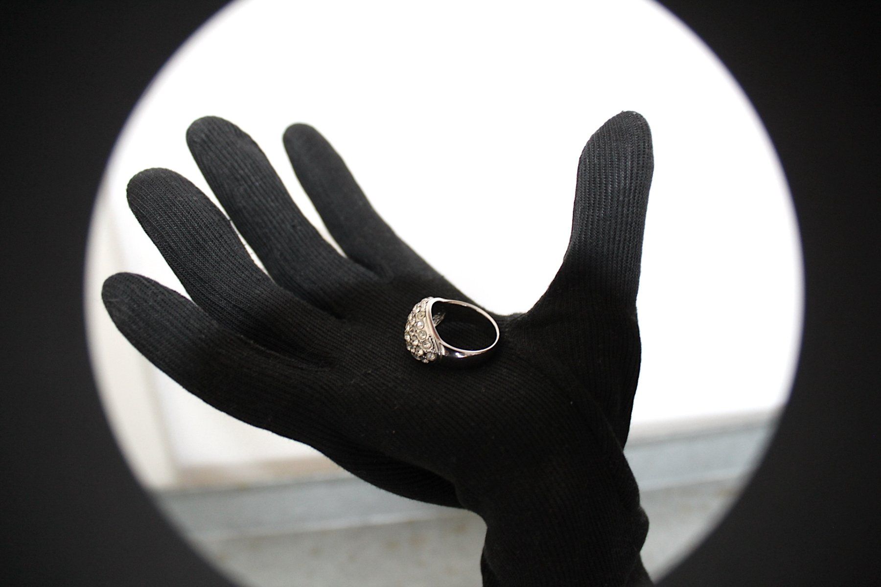 Anelli: Ring mit Stasssteine Gr. 53 -17.3 – Usato da Locarno venduto da madame-tus-sauds 6