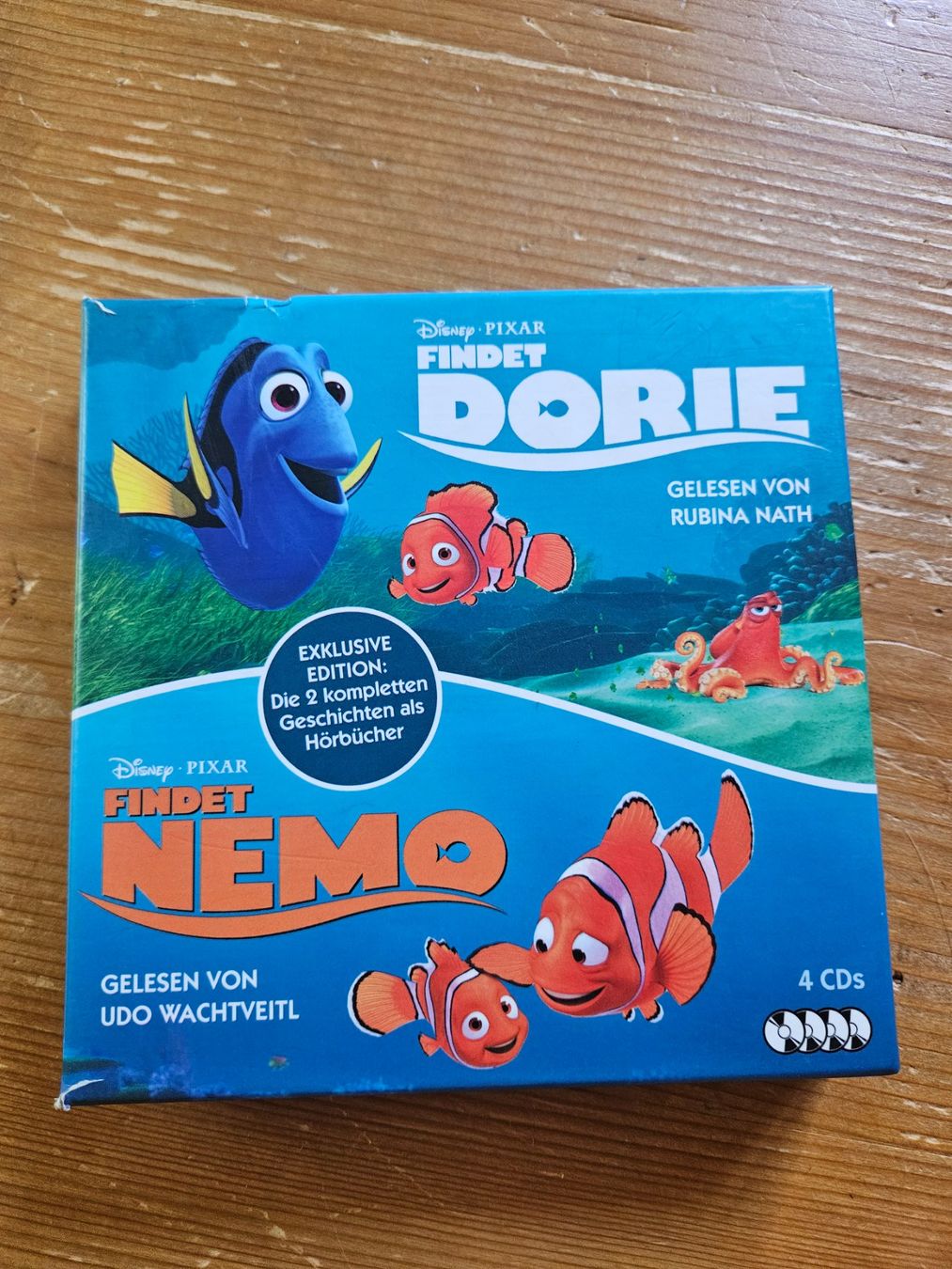 Audiolibri: Hörbuch findet Nemo & findet Dorie – Usato da Rifferswil venduto da fle_5nqr