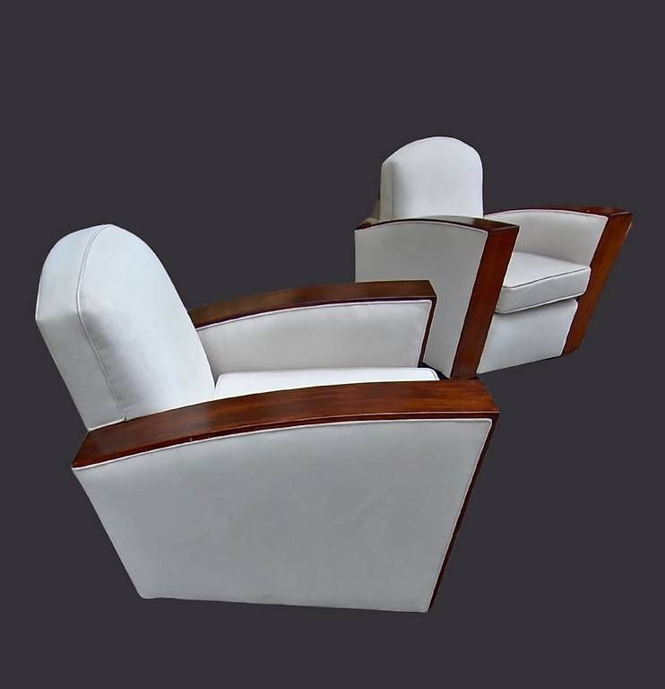 Divani: Salon art deco Club – Usato da Mollens VD venduto da espritartdeco 4
