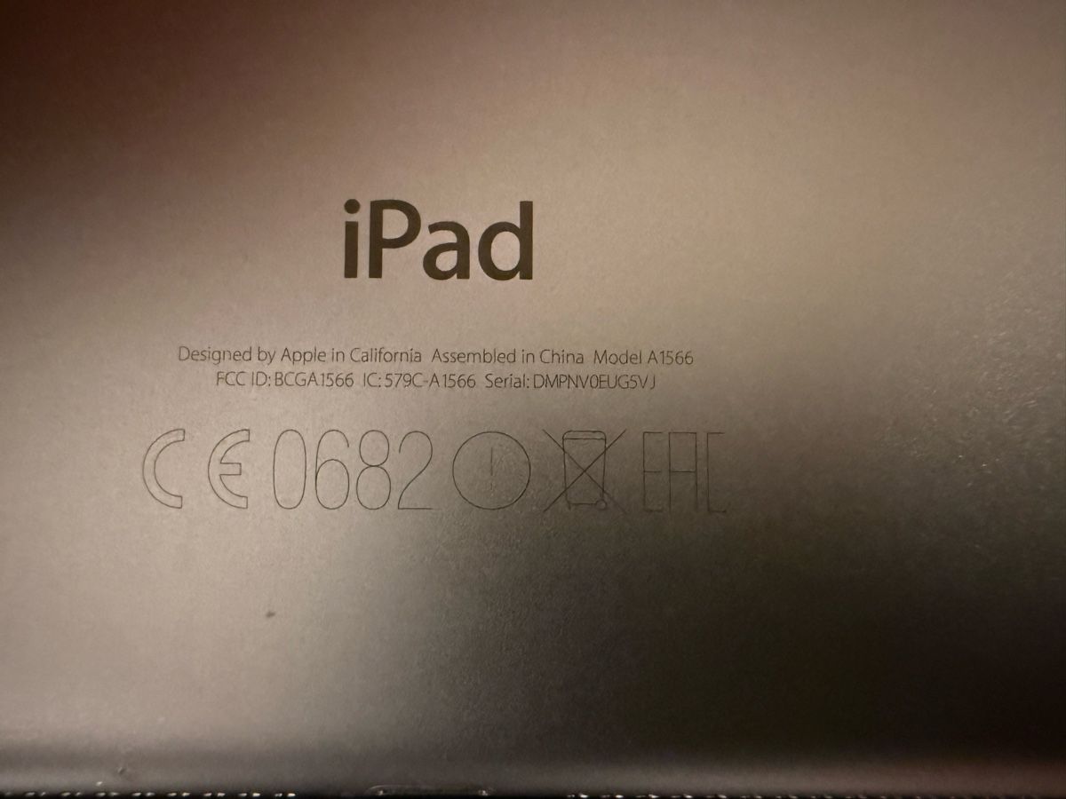 Apple Tablet PC: Ipad Air 2 (A1566) – Gebraucht aus Zug von KoSaZ 4