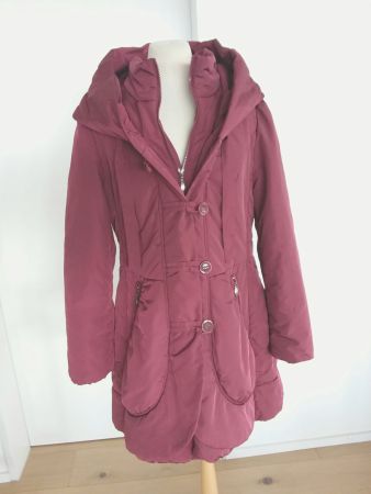 ASHLEY BROOKE Winterjacke mit Kapuze Gr 42