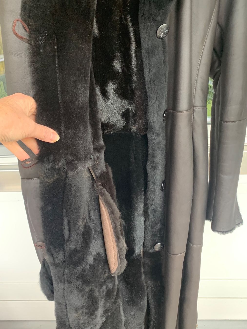 Cappotti: Pelz /Leder Winter Mantel – Usato da Zürich venduto da Auschra1 4