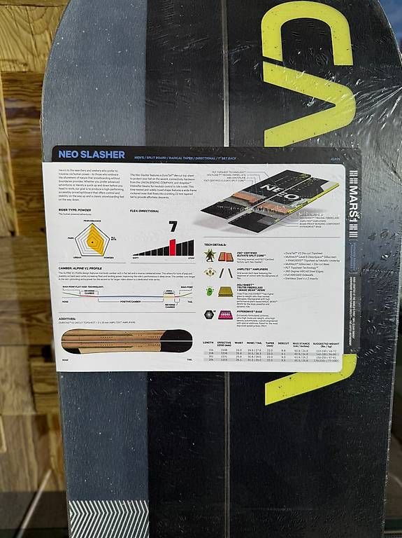 Board: Capita Neon Slasher 158cm Splitboard – Usato da Gstaad venduto da Pure_Snowboarding 2