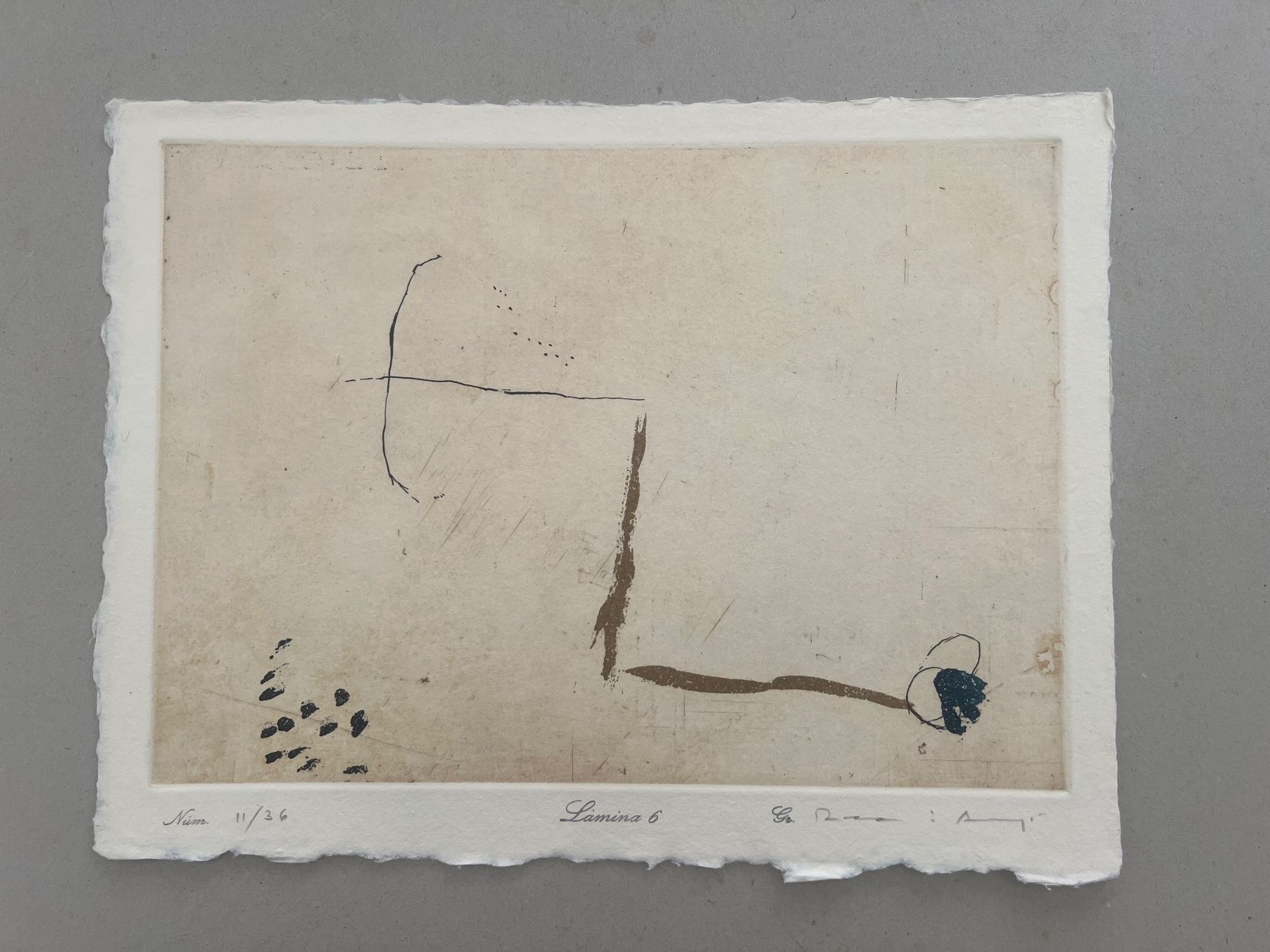 Grafica & Litografie: Josep Riera i Arago, handsigniert und nummeriert – Usato da Rain venduto da Pic-Ass 1