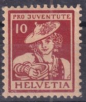 Pro Juventute J6 ungebraucht++++