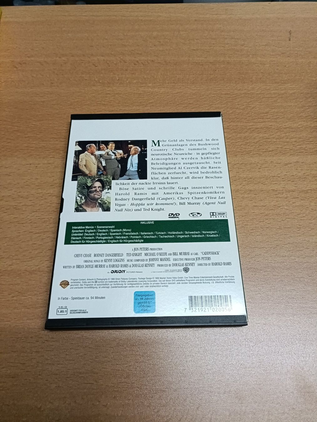 Tutti i DVDs: Caddyshack - Wahnsinn ohne Handicap DVD – Usato da Köniz venduto da Movieportal007 2