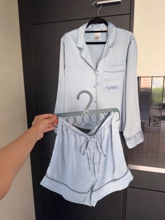 H&M Satin-Nachtwäsche-Set | satin nightwear set