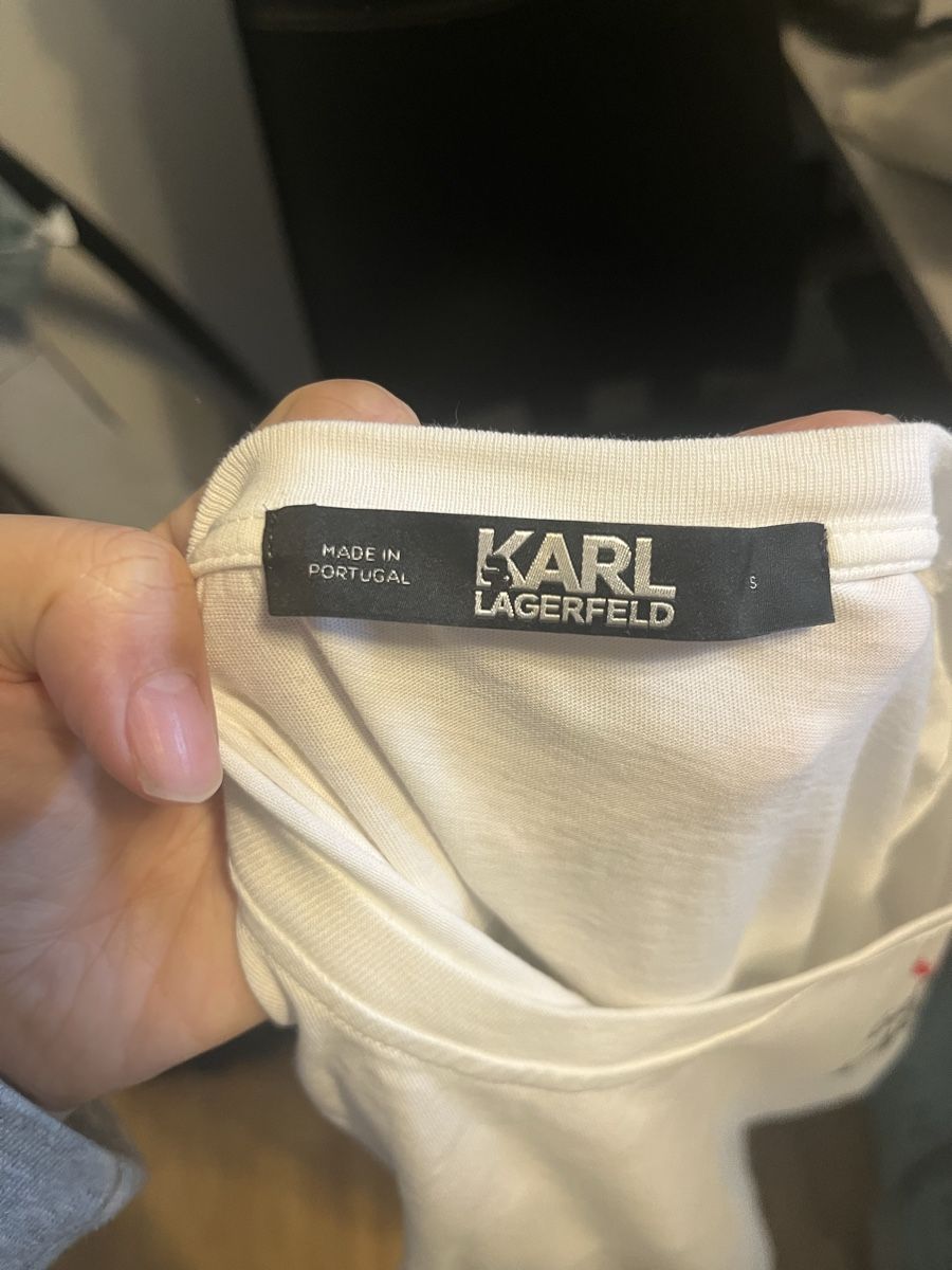 Karl Lagerfeld T-shirt: Karl Lagerfeld Tshirt Gr. S – Usato da Zollikerberg venduto da LLV 3