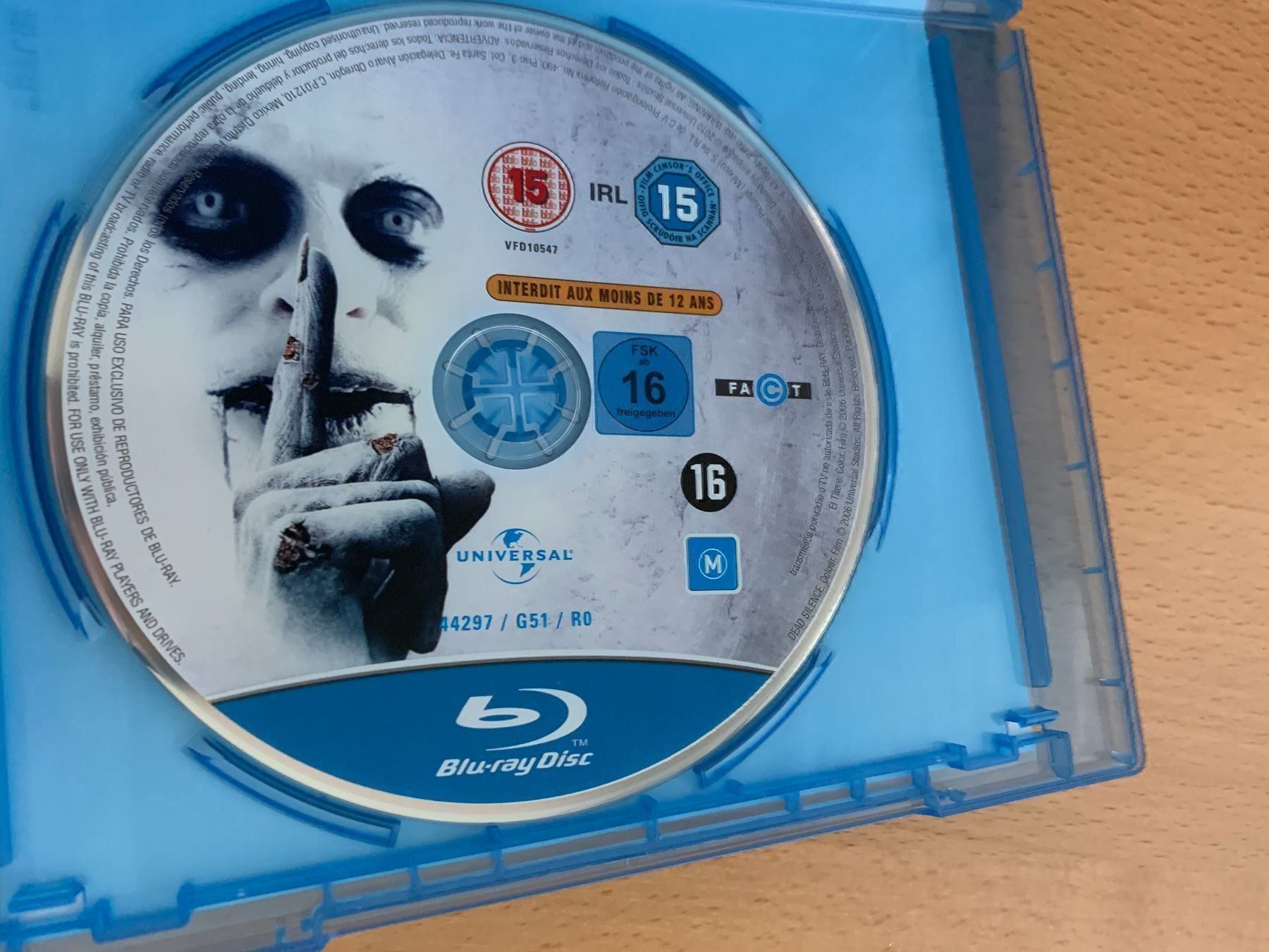Tutti i DVDs: blu ray Dead silente italienisch – Usato da Goldach venduto da ztp 1