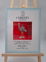 💎 RARE — Catalogue Christie's GE 1984 : Fabergé & Co Russes