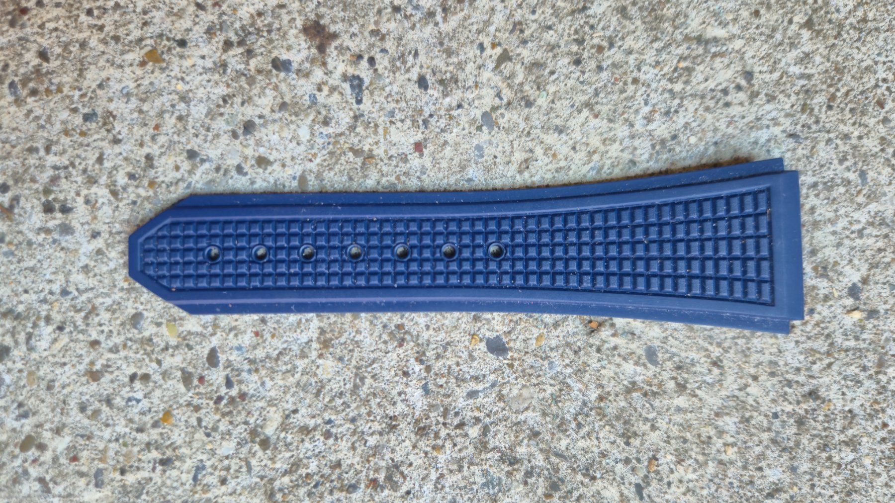 Bracciali & Braccialetti: Zenith Uhrenband Kautschuk – Nuovo (secondo la descrizione) da Elsau venduto da Woolie81