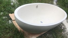 Badewanne Freistehende Terrazzo Stein Bad Wanne Spa Becken