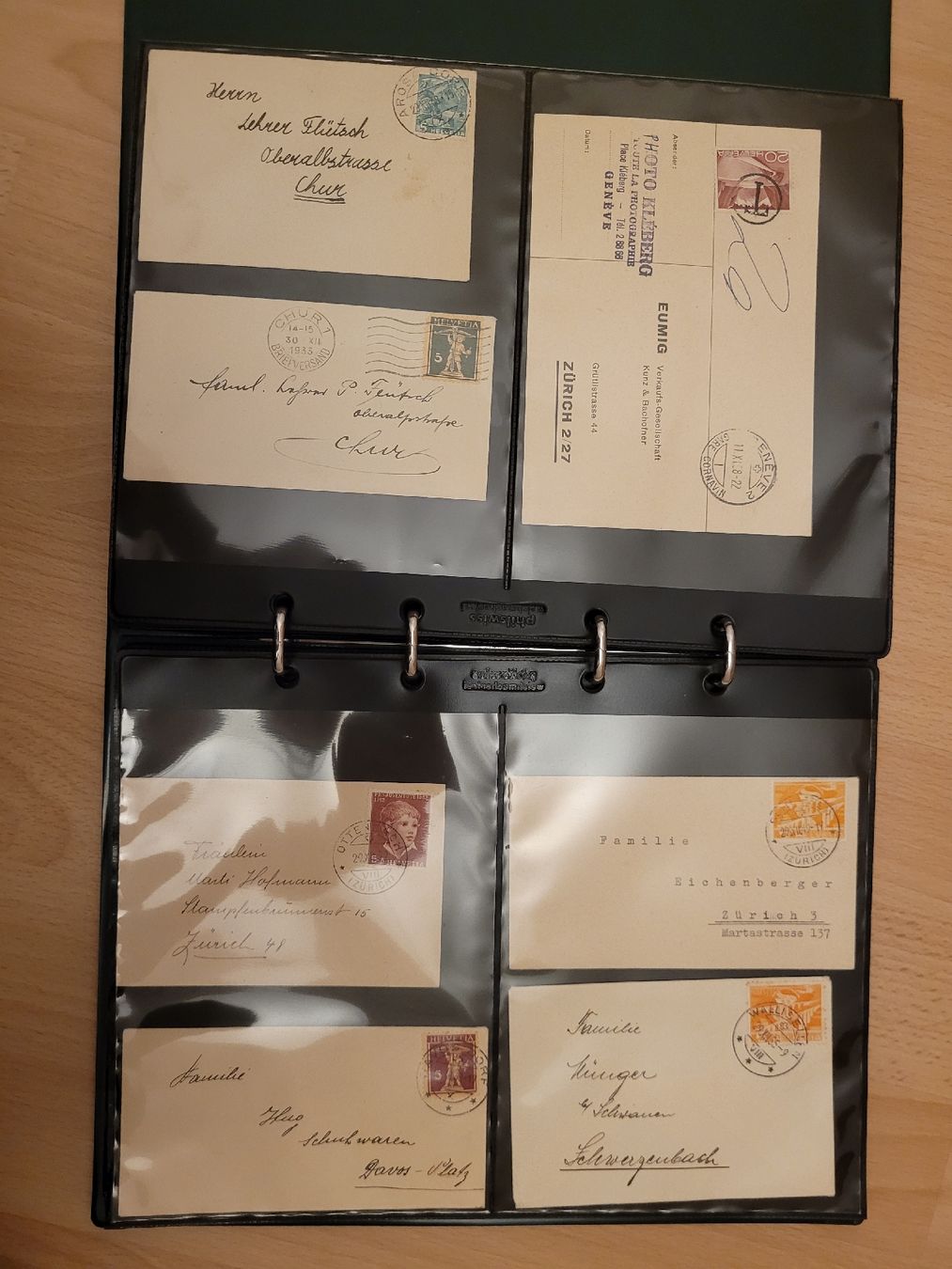 Alle Briefmarken: Belege – Gebraucht aus Inwil von Flower2325
