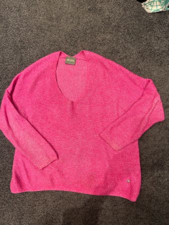 Schöner MOS MOSH Pullover "THORA V-NECK" in Gr. S