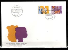 1992 - FDC / Mensch und Beruf / Koch und Apothekerin