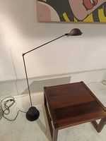 Stehlampe H. Wettstein Belux vintage Design