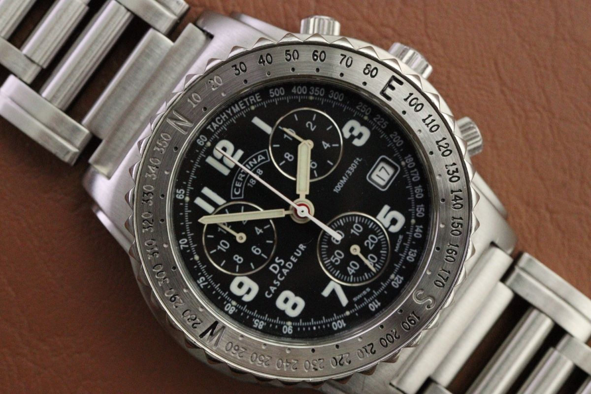Certina Orologi: Certina DS Cascadeur Chronograph – 40 mm – Usato da Schaanwald venduto da travelintime01