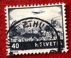 Nr.F 28 mit Stempel  