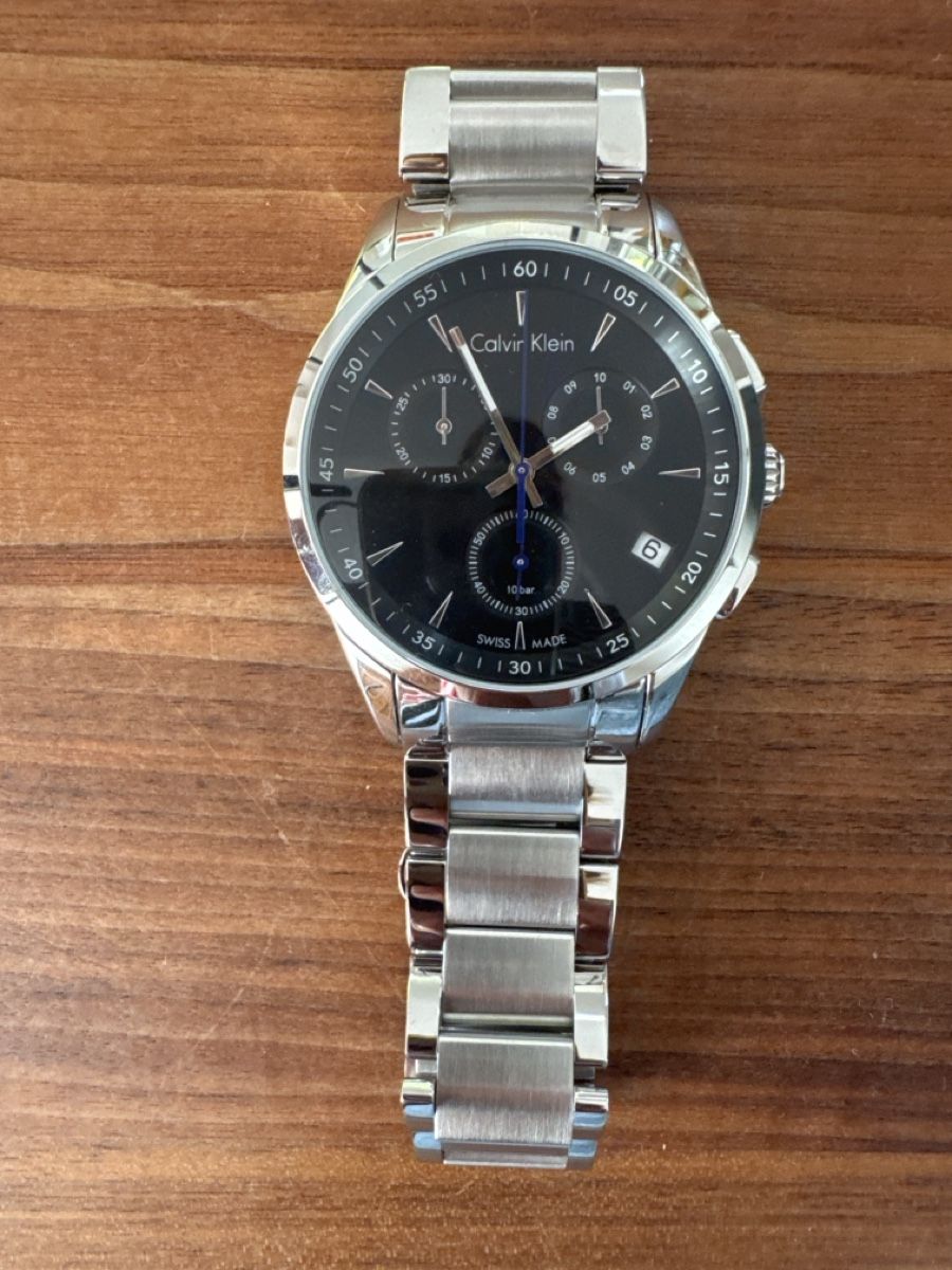 Calvin Klein Orologi: Calvin Klein Chronograph Uhr schwarz – Nuovo (secondo la descrizione) da Mörigen venduto da Kummer1