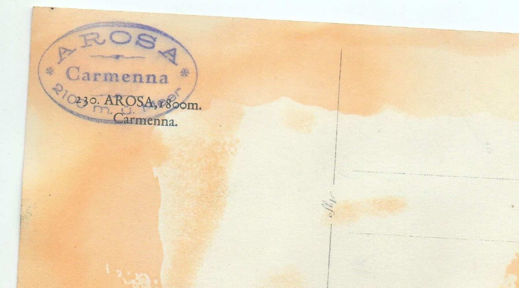 Ansichtskarten: AROSA Carmenna Ski – Gebraucht aus Jona von philajona 1