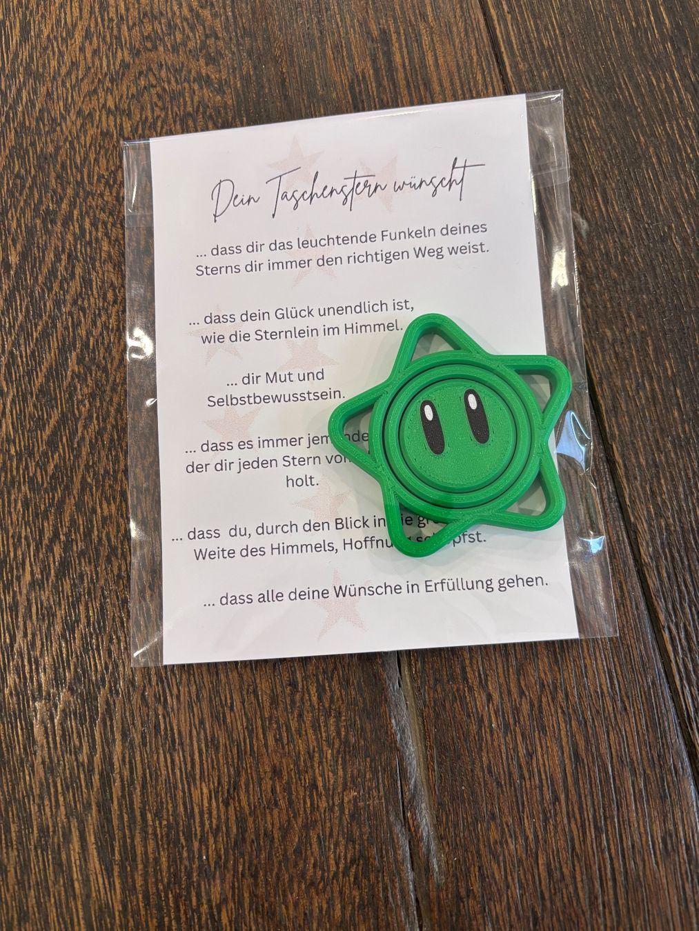 Cartes: Taschenstern mit Spruch – Neuf (Voir description) à St. Niklaus VS par loumonrohandmade 1
