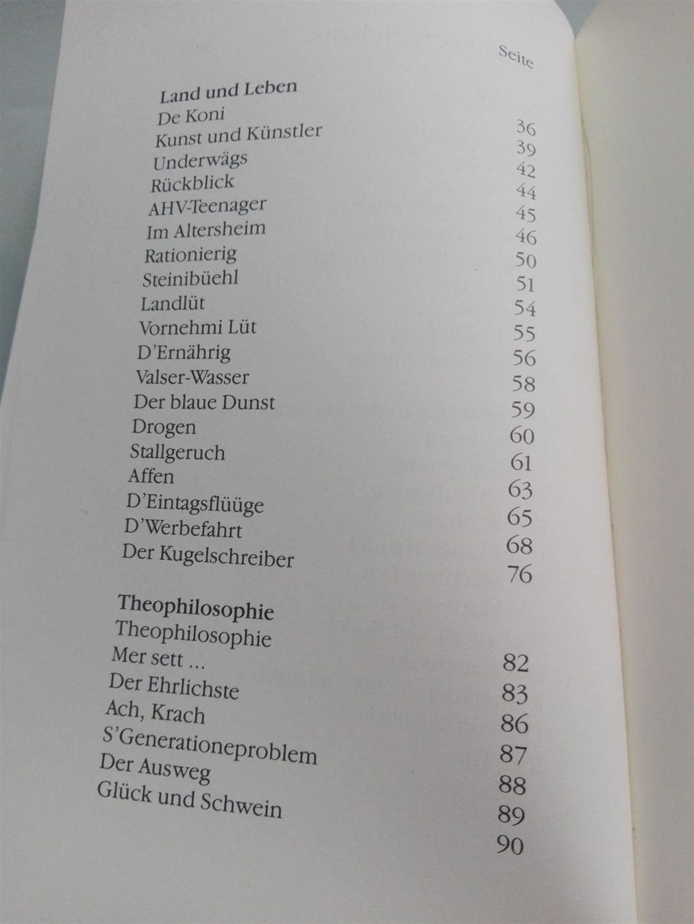 Livres: Theophil - S' git nüt wo's nöd git                     ©1991 – D'occasion à St.Gallen par elk2023 8