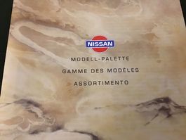 Nissan Programm Verkaufsprospekt 36 Seiten Februar 1993