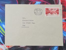 CL33 Enveloppe + Timbre Suisse 1938