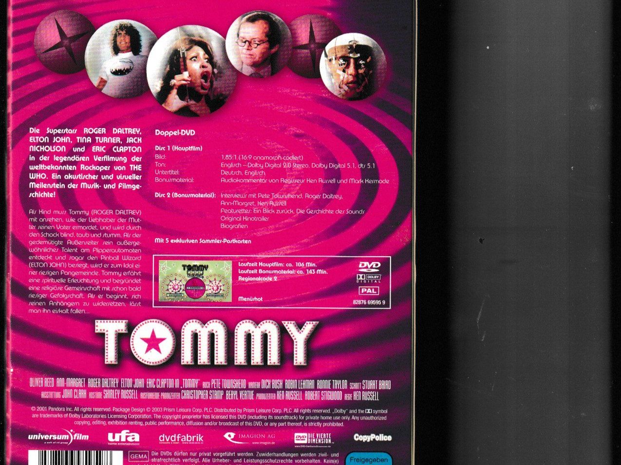 Alle DVDs: Tommy, the Movie - Who – Neu (gemäss Beschreibung) aus Chur von zowie72 1