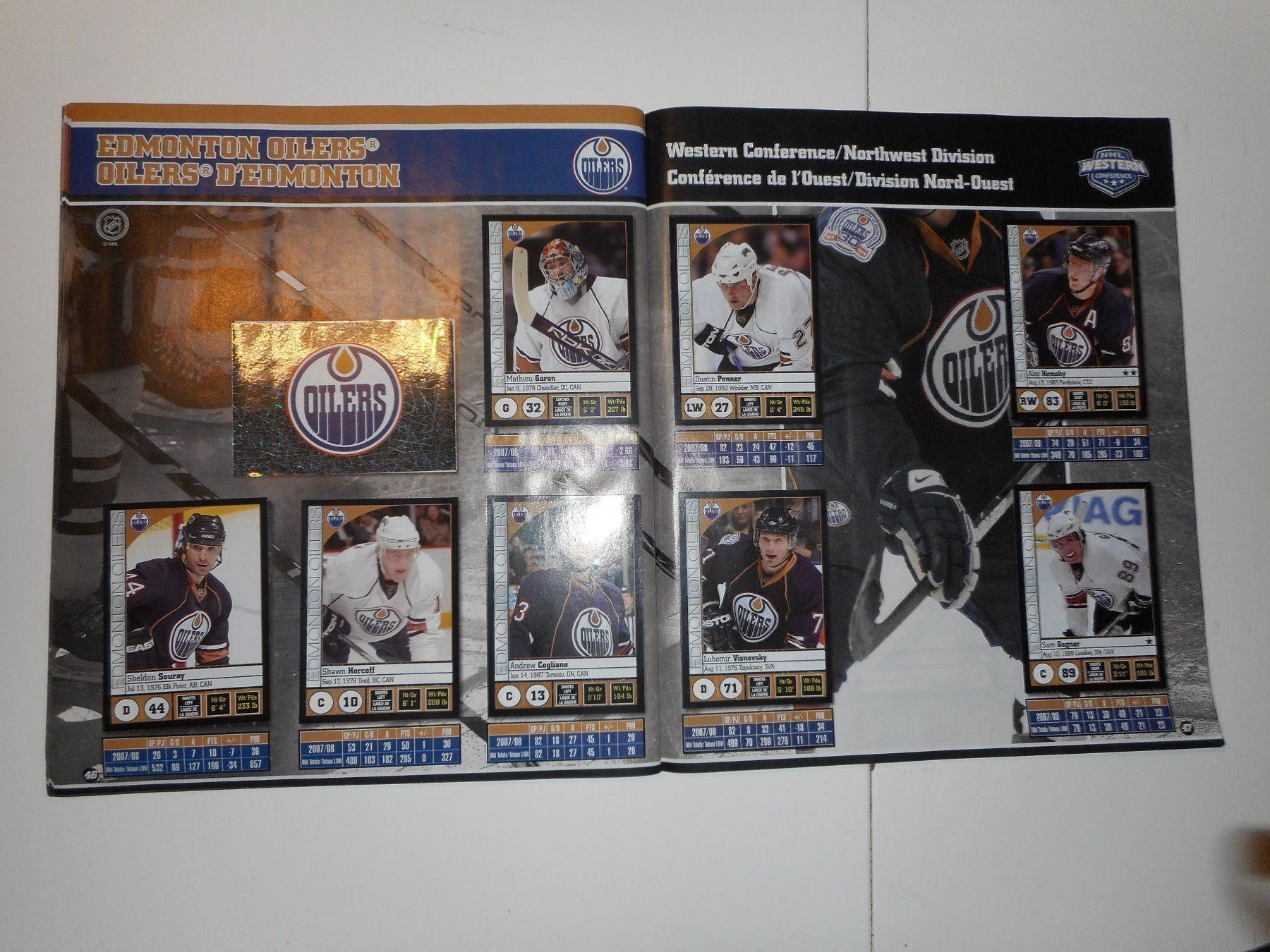 Panini Alben: Album NHL/Eishockey 2008/2009 komplett – Gebraucht aus Cham von Paniniworld 9