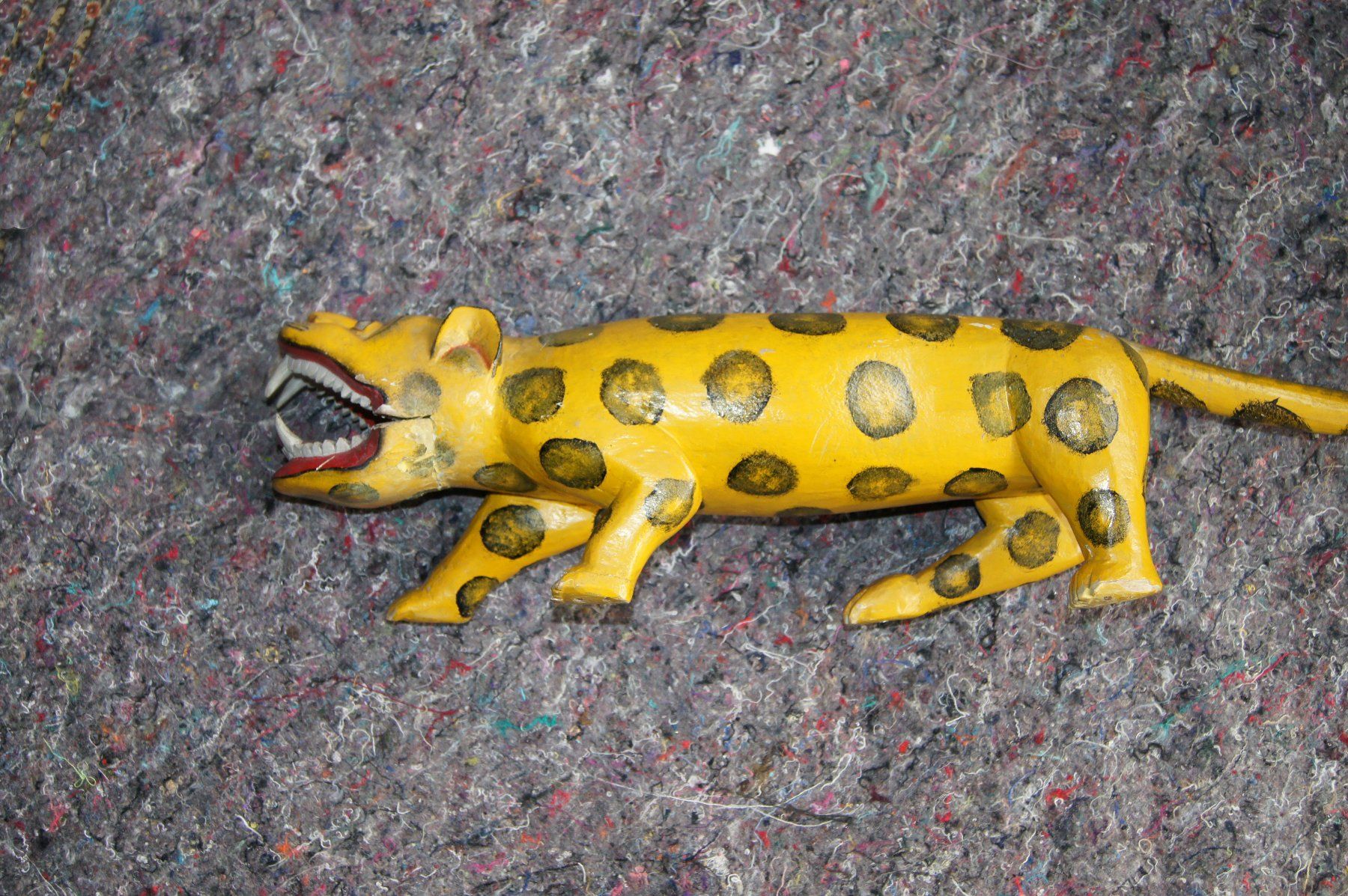 Sculture & Statue: Langer, antiker Jaguar oder Leopard - Indien? Mexiko? – Usato da Geroldswil venduto da ARTEFACTO 4