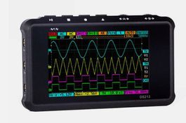 Mini-4-Kanal Oszilloskop DS203 mit Zubehör, neuwertig