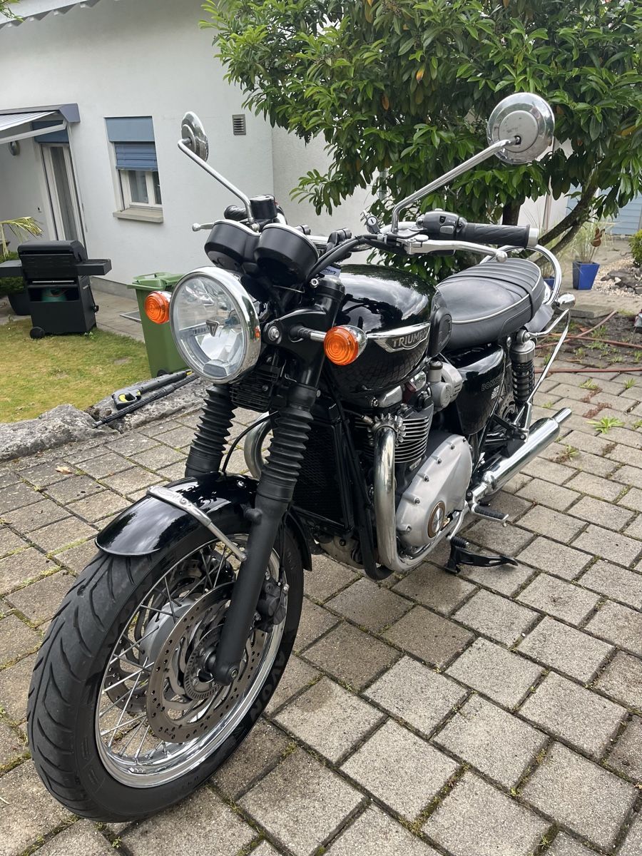 Strada: Triumph Bonneville T120 – Usato da Guntmadingen venduto da clocktimer