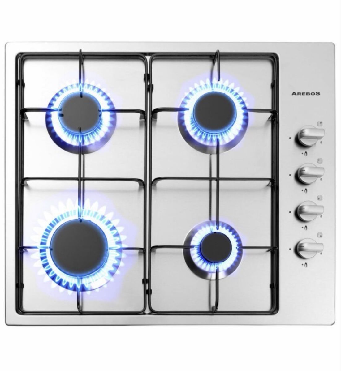 Elettrodomestici da cucina: Gaskochfeld 58cm 4 Brenner – Nuovo (secondo la descrizione) da Spreitenbach venduto da SamLagerOutlet