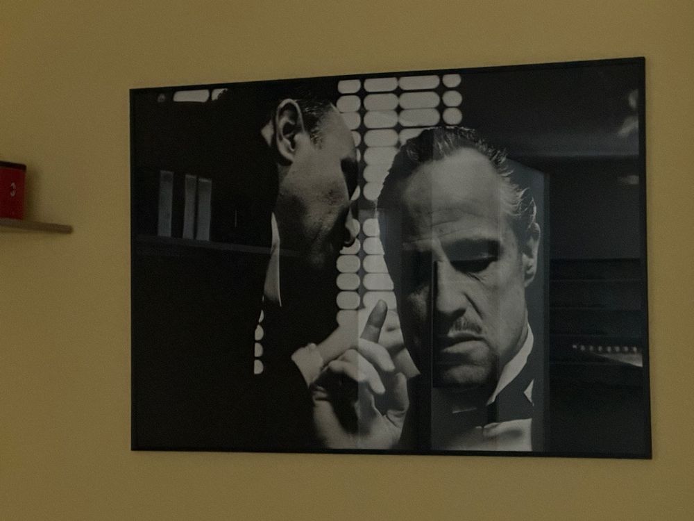 Der Pate The Godfather Bild 70x100cm Inkl Alu Rahmen Kaufen Auf Ricardo 3810