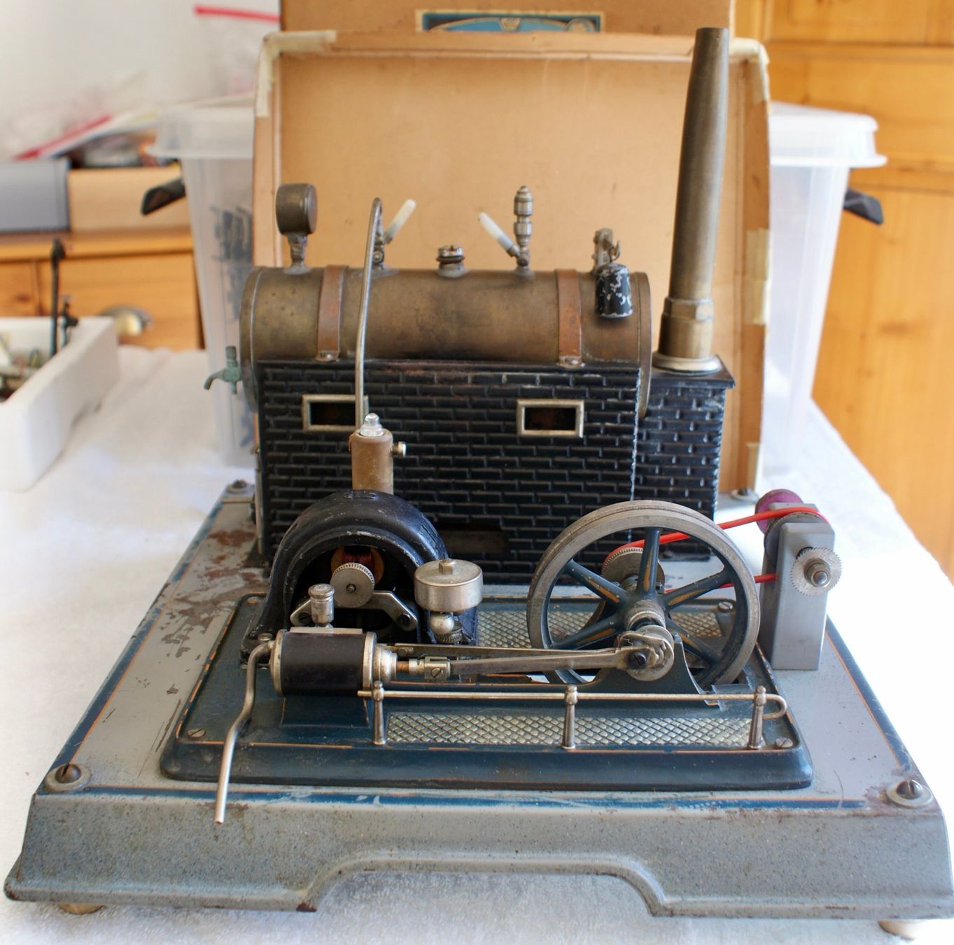 Märklin Kit di modellismo & Modellini statici: Machine à vapeur Marklin Typ 2, année 1920, avec dynamo – Usato da Morrens VD venduto da alain50 2