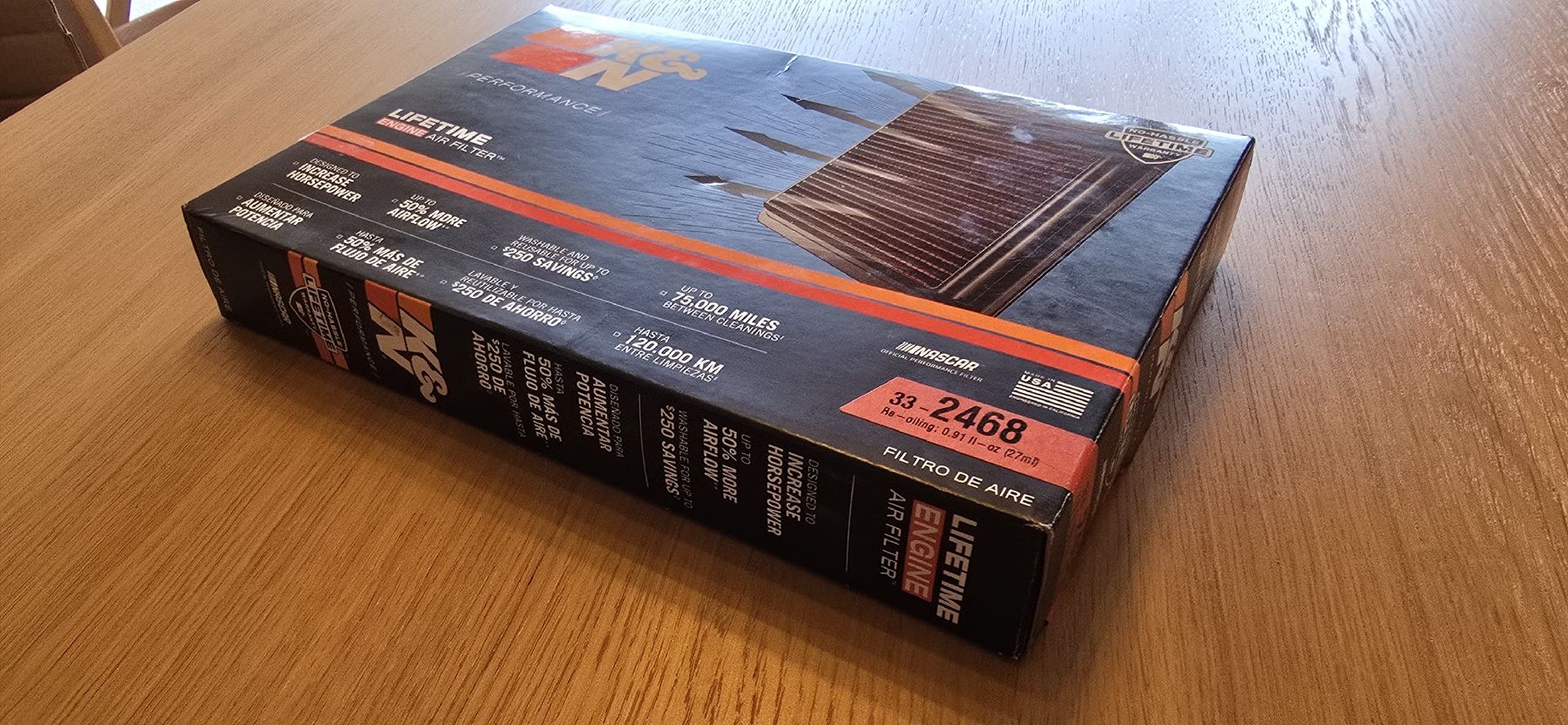 Alle Autoersatzteile: Filtre à air K&N 33-2468 – Neu (gemäss Beschreibung) aus Le Noirmont von desoto55 3