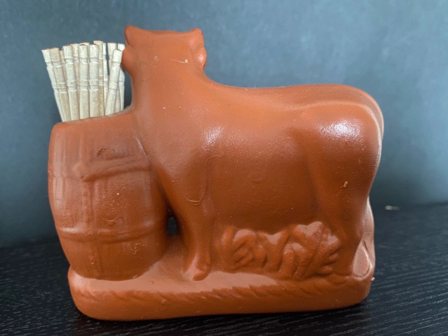 Statuette: Zahnstocherhalter aus Japan "Ushi" – Nuovo (secondo la descrizione) da Aarau venduto da chicochicomama 4