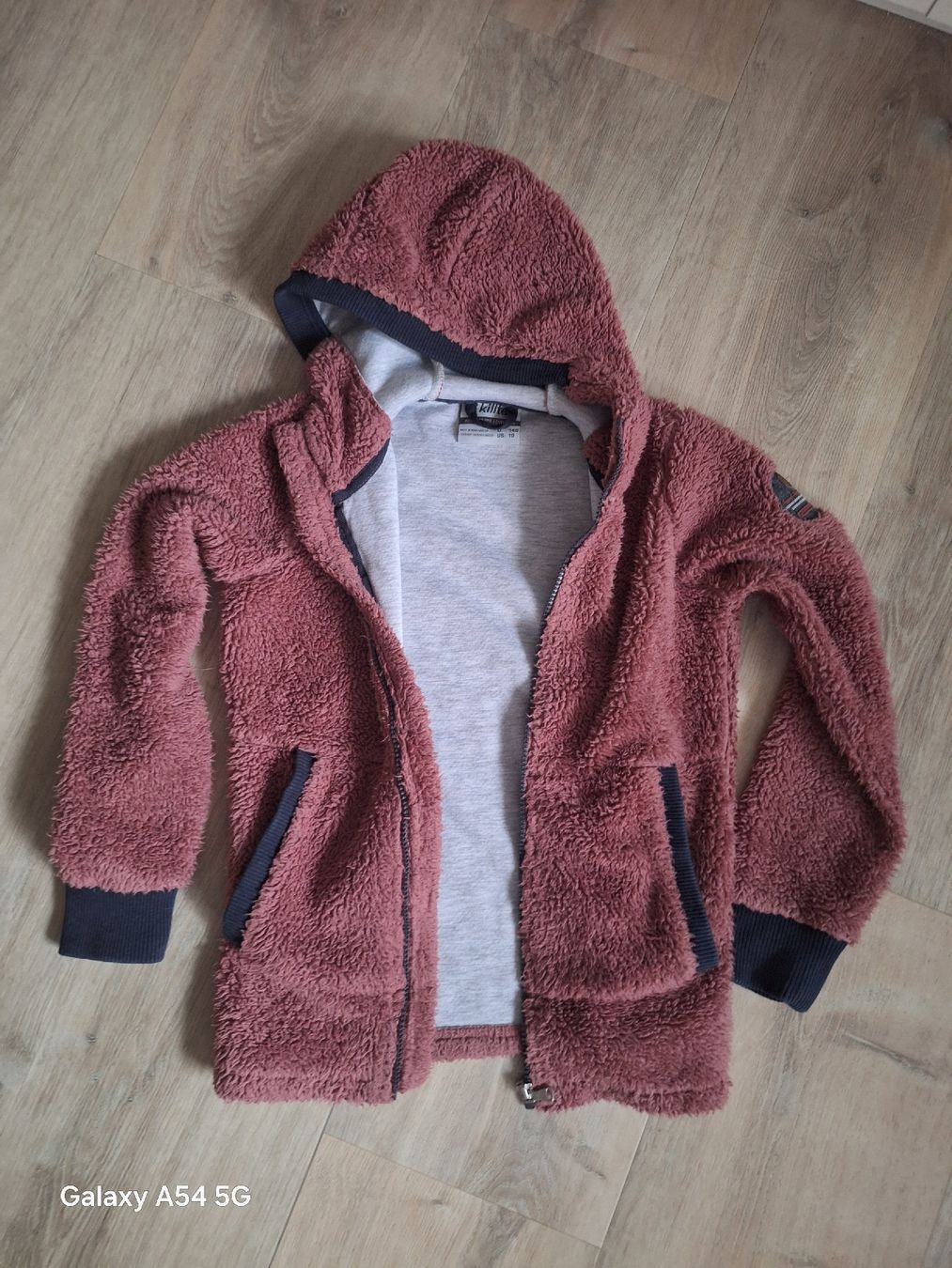 Killtec Giacche & Cappotti: Fleecejacke mit Kapuze, Killtec, Gr. 140 – Usato da Richterswil venduto da C011 3