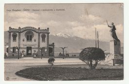 AK Luino, Lago Maggiore, Garibaldi-Denkmal