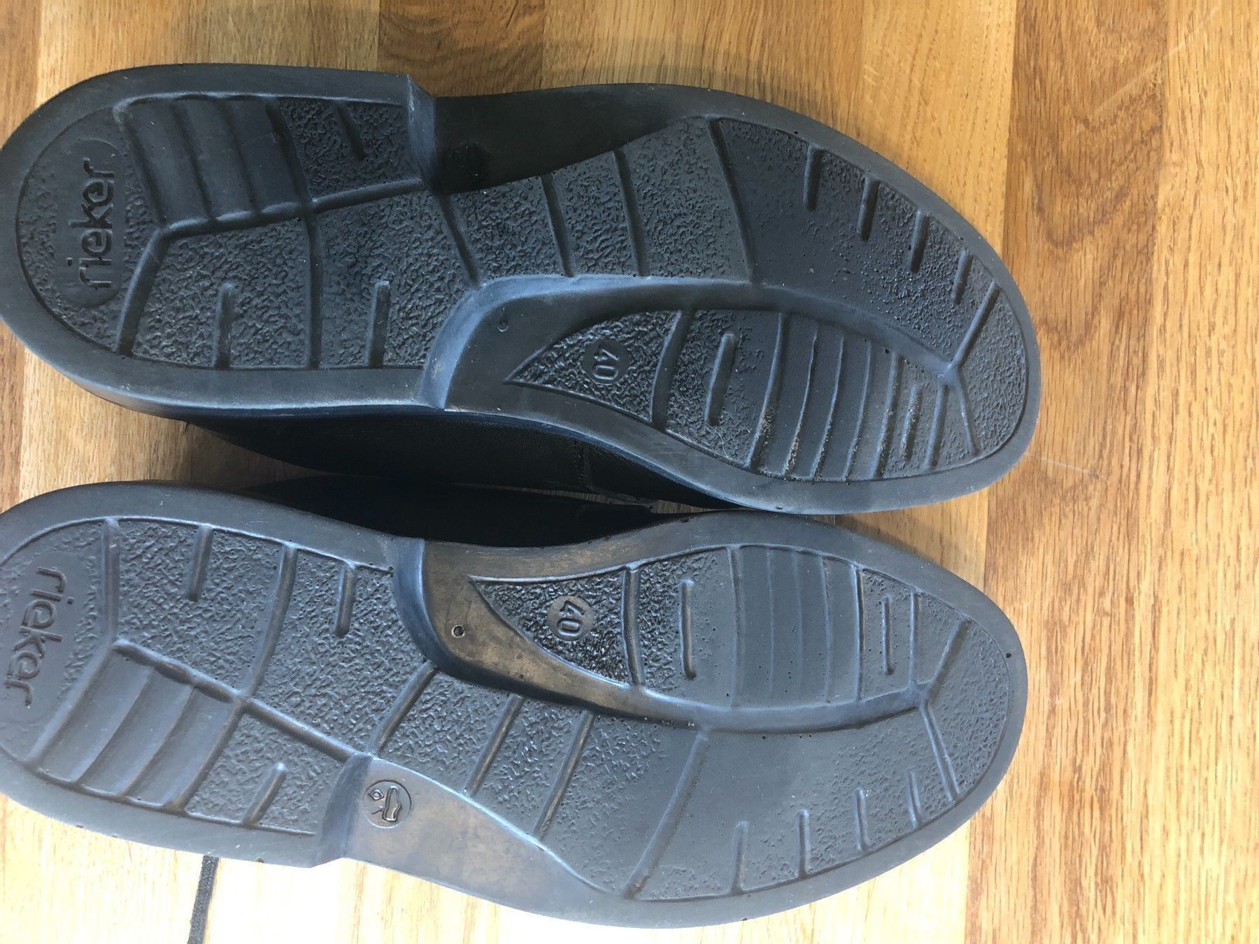 Rieker Scarpe da uomo: Leder Schuhe schwarz 40 – Usato da Goldingen venduto da Thomas.Perrin 1