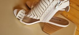 Chaussures d'été femme beiges